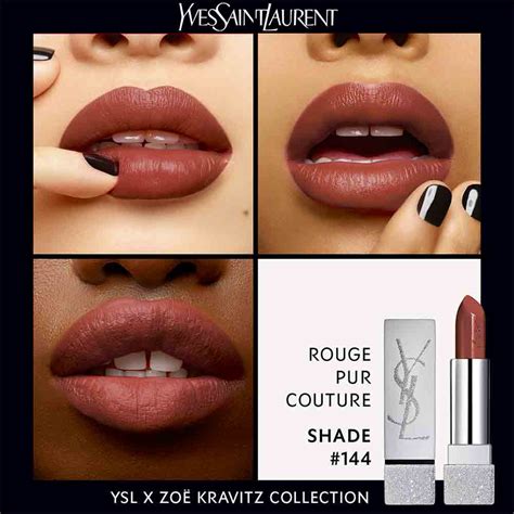 ysl zoe kravitz rouge pur couture lipstick|ysl rouge pur couture.